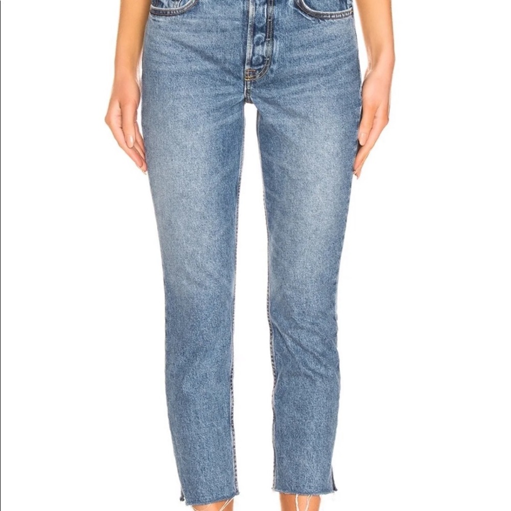 Grlfrnd Karolina high waisted denim
